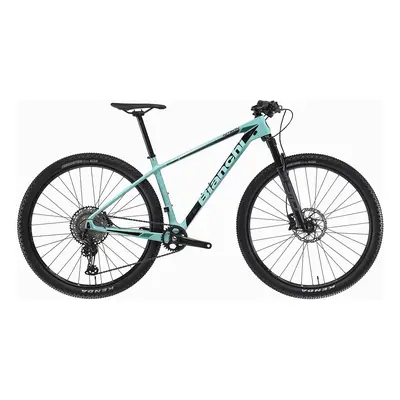 Bianchi Nitron 9.3 XT/SLX 1x12 celeste, 14319 2022 tyrkysová/černá