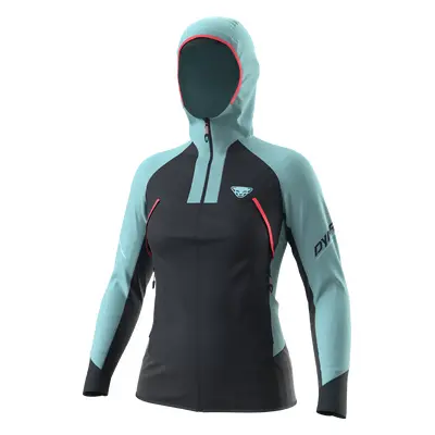 Dynafit Speed Softshell Jacket Woman černá/tyrkysová