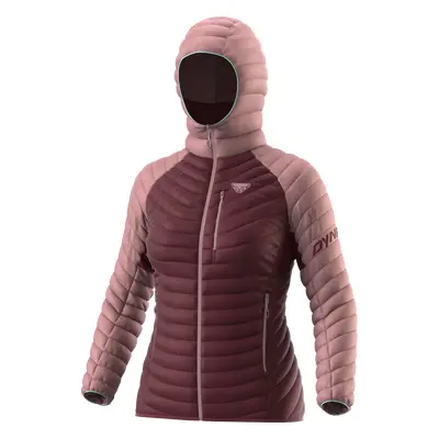 Dynafit Radical Down RDS Hooded Jacket Women červená/růžová