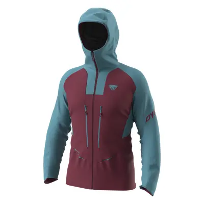 Dynafit TLT GTX W Jacket červená/tyrkysová