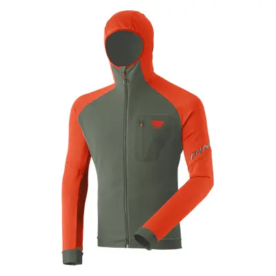 Dynafit Radical Polartec® Hooded Jacket oranžová/zelená