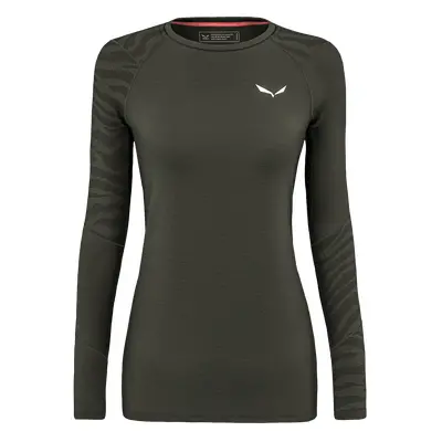 Salewa CRISTALLO WARM AMR TEE W zelená