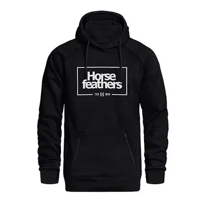 Horsefeathers SHERMAN II sweatshirt černá/bílá