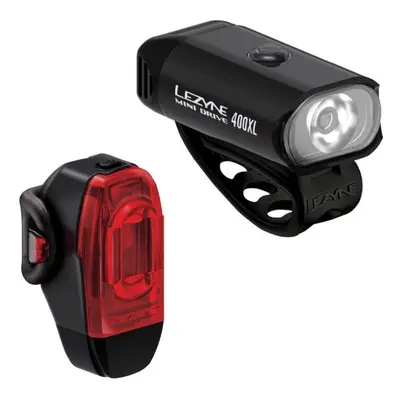 Lezyne MINI DRIVE 400XL / KTV DRIVE+ PAIR černá/červená