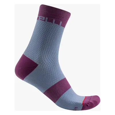 Castelli Velocissima 12 Sock fialová/fialová