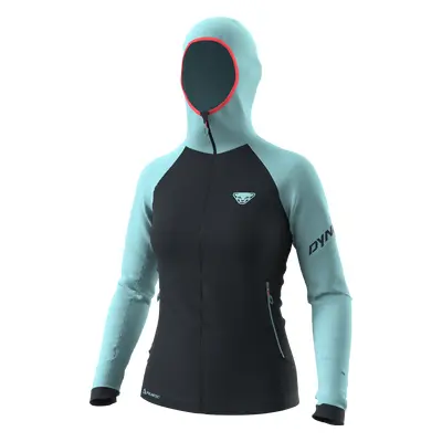 Dynafit Speed Polartec® Hooded Jacket Woman_x005F_x005F_x005F_x000D_ tyrkysová/černá