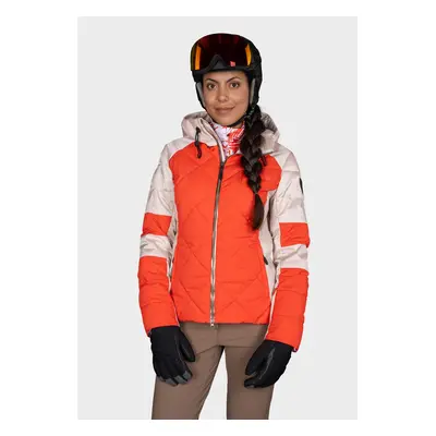 Stöckli Skijacket Style oranžová/béžová