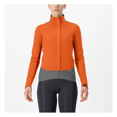 Castelli Alpha Doppio RoS W Jacket červená/oranžová