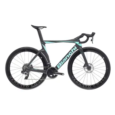 Bianchi BIANCHI OLTRE PRO Force 46-33 RC50 black/celeste 2023 černá/tyrkysová