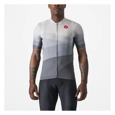 Castelli Orizzonte Jersey šedá/bílá