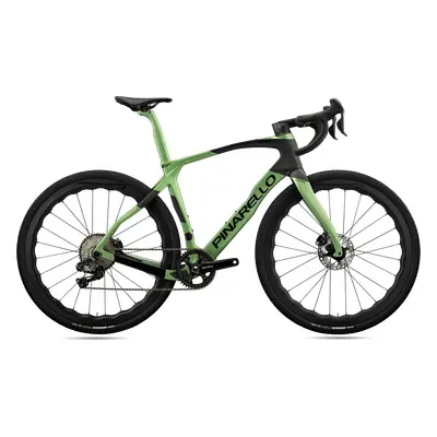 Pinarello GREVIL F9 | SHIMANO GRX825 Di2 2x12DB 2024 zelená/šedá