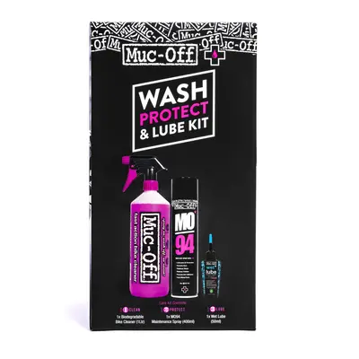 Muc-Off Wash, Protect & Lube Wet Kit