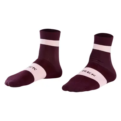 Trek Race Quarter Cycling Sock fialová