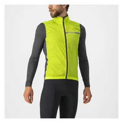 Castelli Squadra Stretch Vest žlutá/šedá