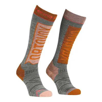 Ortovox Free Ride Long Socks Women's šedá/oranžová