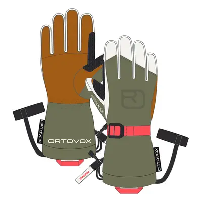 Ortovox Merino Freeride Glove W zelená