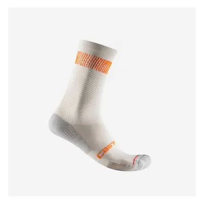 Castelli Unlimited 18 Socks šedá/oranžová