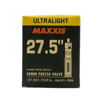 MAXXIS DUŠE ULTRALIGHT 27.5X1.75/2.4 GAL-FV 48MM