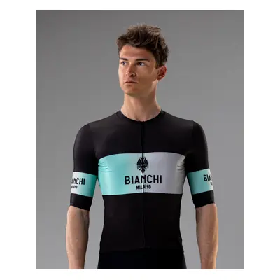 Bianchi REMASTERED Short sleeve Jersey černá