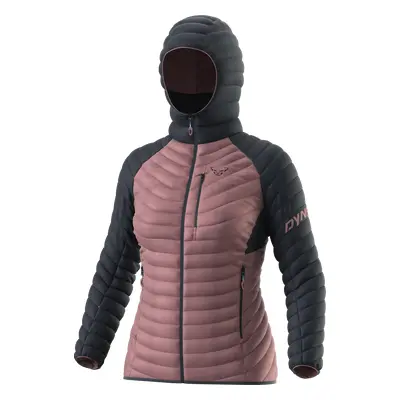 Dynafit Radical Down RDS Hooded Jacket Women černá/růžová