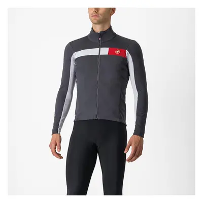 Castelli Mortirolo 6S Jacket šedá/stříbrná