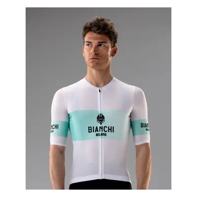 Bianchi REMASTERED Short sleeve Jersey bílá