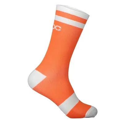 Lure MTB Sock Long oranžová/bílá