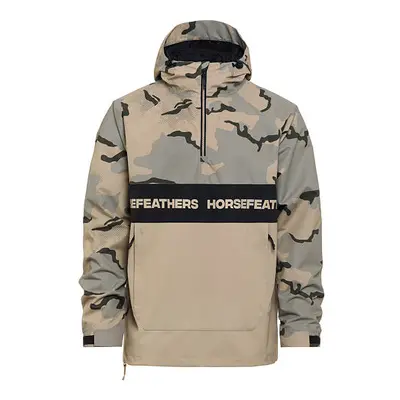 Horsefeathers GORDIE jacket hnědá/šedá