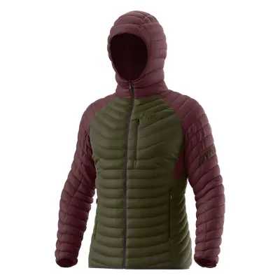 Dynafit Radical Down RDS Hooded Jacket Men zelená/červená