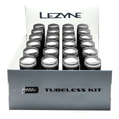 Lezyne TUBELESS KIT BOX černá/stříbrná