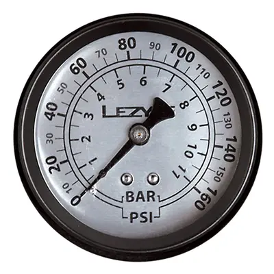 Lezyne 160 PSI GAUGE černá/stříbrná