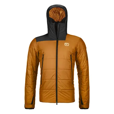 Ortovox Swisswool Zinal Jacket M oranžová