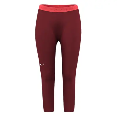 Salewa Cristallo Warm Amr W 3/4tight. tmavě červená