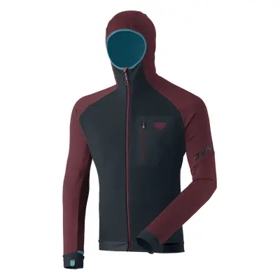 Dynafit Radical Polartec® Hooded Jacket bordó/černá