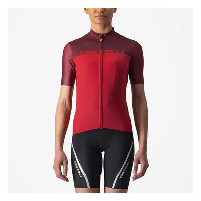 Castelli Velocissima W Jersey červená/červená