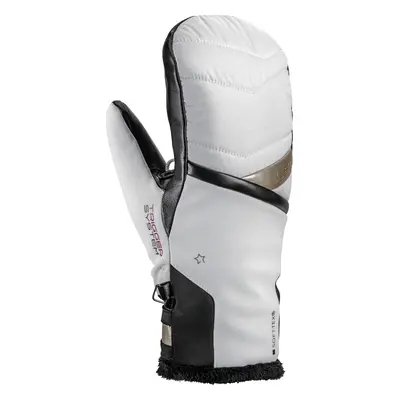 Leki Snowfox 3D Women Mitt bílá/zlatá