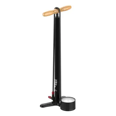 Lezyne STEEL HV FLOOR DRIVE 3.5 černá