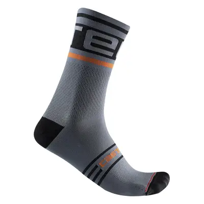 Castelli Prologo 15 Sock modrá/oranžová