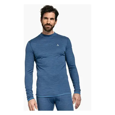 Schöffel SF-Merino Turtle Neck M modrá