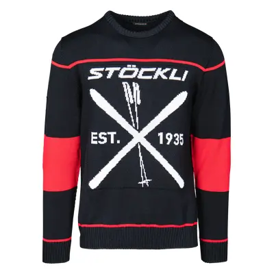 Stöckli Swiss Made Knitted Pullover 1935 černá