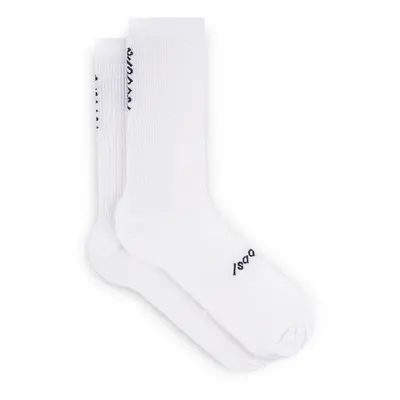 Isadore Signature Socks White bílá