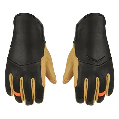 Salewa Ortles Am M Leather Gloves černá/hnědá