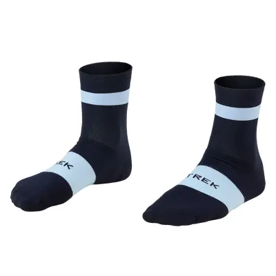 Trek Race Quarter Cycling Sock modrá