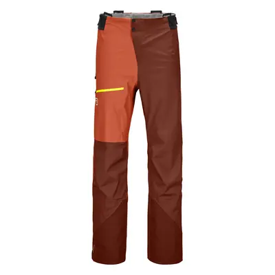 Ortovox 3l Ortler Pants M červená/oranžová