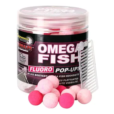 Starbaits Plovoucí boilies Fluo Omega Fish 80g