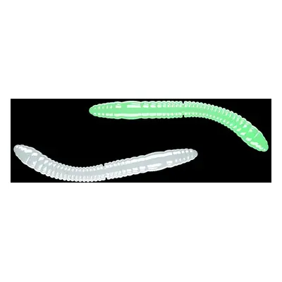 Libra Lures Fatty D’Worm Glow UV green