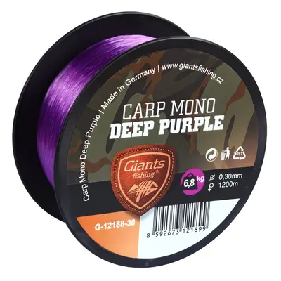 Giants Fishing Vlasec Carp Mono Deep Purple