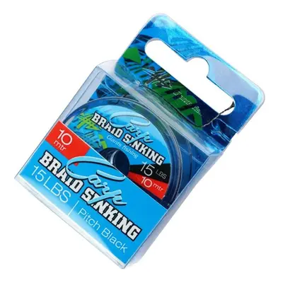 Giants Fishing Splétaná šňůra Carp Braid Sinking Pitch Black 10m - 35lb,Giants Fishing Splétaná 