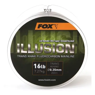 Fox Fluorocarbon Illusion Mainline Trans Khaki 200m