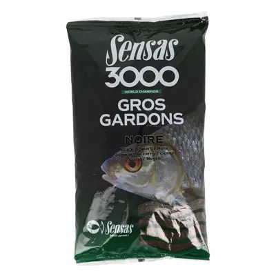 Sensas Krmítková směs 1kg - Gros Gardons Black (velká plotice-černé)